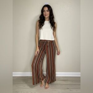 Dress Forum Multicolor Striped Wide Leg Pants